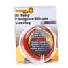 Fireflex® High Temp Fiberglass Silicone Sleeving - 5/8" - Red