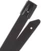 Heavy Duty 300 lb Stainless Steel Cable Ties - 7.5" - Black Coated