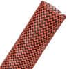 Flexo® PET Tight Weave™ - 1 1/2" - Black/Neon Red