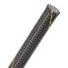 Flexo® PET - 5/8" - UniTrace Yellow (Black w/ Yellow Tracer)
