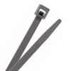 8" Standard Nylon Cable Ties - Gray - 40lb