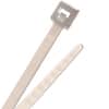 8" Standard Nylon Cable Ties - Clear - 40lb