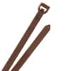 8" Standard Nylon Cable Ties - Brown - 40lb