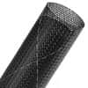 Flexo® FR Plus - 2 1/2" with coating - (Non Fray) - Black with White Tracer
