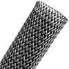Flexo® PET Tight Weave™ - 1 3/4" Black/Platinum Gray
