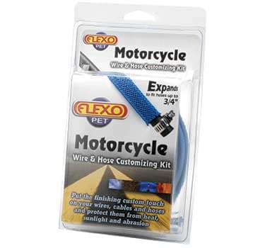 Motorcycle Wire & Hose Customization Kit - Nitrox (Yellow/Green) product photo