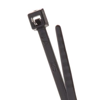Heavy Duty Nylon Cable Ties - 3 1/2" (24) & 7" (24) - Clear product photo