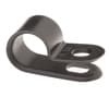 Light Duty Nylon Cable Clamps - 5/16" Wide - 0.31 Diameter - #10 Screw - Black product photo