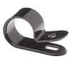 Heavy Duty Nylon Cable Clamps - 1/2" Wide - 1/2" Diameter - #10 Screw - Black product photo