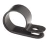 Heavy Duty Nylon Cable Clamps - 5/8" Wide - 0.63" Diameter - #10 Screw - Black product photo