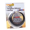 Fireflex® High Temp Fiberglass Silicone Sleeving - 1/2" - Black product photo
