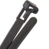Tab Releasable Nylon Cable Tie - 5" - 50 lb - UV Black product photo