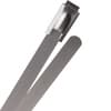 100 lb Stainless Steel Cable Ties - 20" - Silver product photo