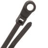 Mounting Hole 5" Nylon 30 lb Cable Ties - UV Black Bundle Diameter 1/16-1 1/4 product photo