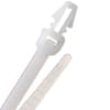 Push Mount 7" Nylon Cable Ties - 50lb - 1 7/8" Diameter - Natural Bundle product photo
