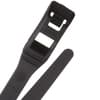 14" - Low Profile Cable Ties -120 lb Strength - UV Resistant Black product photo