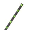 550 Paracord - 1/8" - High Strength Utility Cord - Black w/ Neon Green Tracer product photo