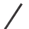 550 Paracord - 1/8" - High Strength Utility Cord - Black w/ 1 Reflective Tracer product photo