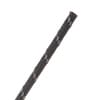 550 Paracord - 1/8" - High Strength Utility Cord - Black w/ 3 Reflective Tracers product photo