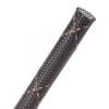 Flexo® PET - 1/2" - Xtrace Gold (Black w/ Double "X" Gold Mylar Tracer) product photo