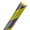 Flexo® PET - 3/4" - Safety Stripe (Black/UV Yellow) product photo