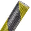 Flexo® PET - 1 1/2" - Safety Stripe (Black/UV Yellow) product photo
