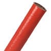 FR Silicone Flex Glass® - Grade A - Silicone Coated Fiberglass Sleeving - 1" - Red product photo