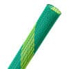 Flexo® PET - 3/4" - Groundwire (Green w/ UV Yellow Stripe) product photo