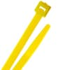 8" Nylon Cable Ties - UV Reactive - Neon Yellow - 40lb product photo