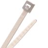 8" Standard Nylon Cable Ties - Clear - 40lb product photo