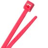 4" Nylon Cable Ties - UV Reactive Neon Pink - 18lb product photo