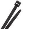 8" UV Resistant Nylon Cable Ties - Black - 40lb product photo
