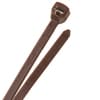 4" Standard Nylon Cable Ties - Brown - 18lb product photo