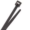 4" UV Resistant Nylon Cable Ties - Black - 18lb product photo