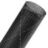 Flexo® FR Plus - 2 1/2" with coating - (Non Fray) - Black with White Tracer product photo