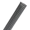 Flexo® PET Tight Weave™ - 3/4" - Black/Platinum Gray product photo