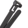 Tab Releasable Nylon Cable Tie - 5" - 50 lb - UV Black