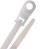 Mounting Hole 14" Nylon 50 lb Cable Ties - Natural Bundle Diameter 1/16-4