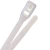 7" - Low Profile Cable Ties - 50 lb Strength - Clear