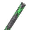 Flexo® PET - 1/2" - Black w/ Neon Green Spyder