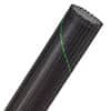 Flexo® PET - 1 1/4" - UniTrace Green (Black w/ Green Tracer)