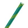 Flexo® PET - 1/4" - Groundwire (Green w/ UV Yellow Stripe)