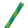 Flexo® PET - 3/8" - Groundwire (Green w/ UV Yellow Stripe)