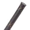 Flexo® PET - 1/2" - Xtrace Gold (Black w/ Double "X" Gold Mylar Tracer)