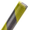 Flexo® PET - 1 1/4" - Safety Stripe (Black/UV Yellow)