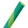 Flexo® PET - 3/4" - Groundwire (Green w/ UV Yellow Stripe)