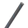 Flexo® PET Tight Weave™ - 1/4" - Black w/ Blue Spiral Tracer