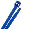 8" Standard Nylon Cable Ties - Blue - 40lb