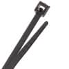 4" UV Resistant Nylon Cable Ties - Black - 18lb