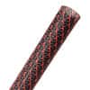 Flexo® PET - 3/4" - Black w/ Red Tracer